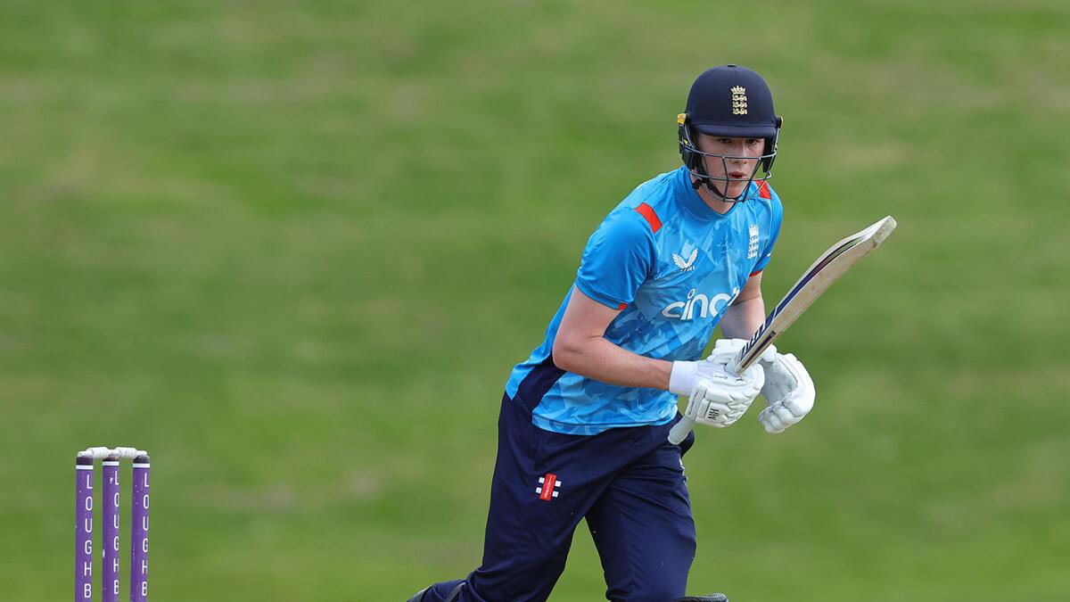 Rocky, 16-year-old son of Andrew Flintoff, named in England Lions squad